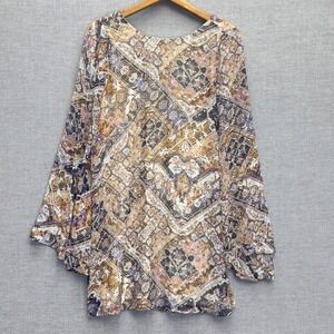 Show Me Your MuMu Bombshell Babes of‎ Baylon Tunic Mini Boho Dress Size S
